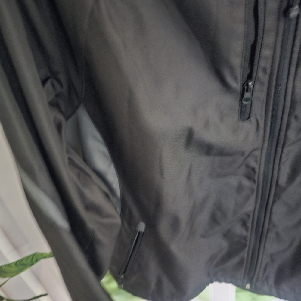 NRA Jacket Mens XL Black Soft Shell‎ Full Zip Fleece Lined Lightweight Jacket - Picture 5 of 7